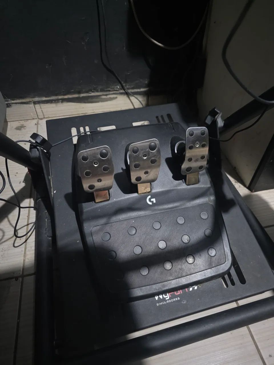 G923 Logitech Trueforce (simulador de corrida) com Cockpit completo  - Foto 3