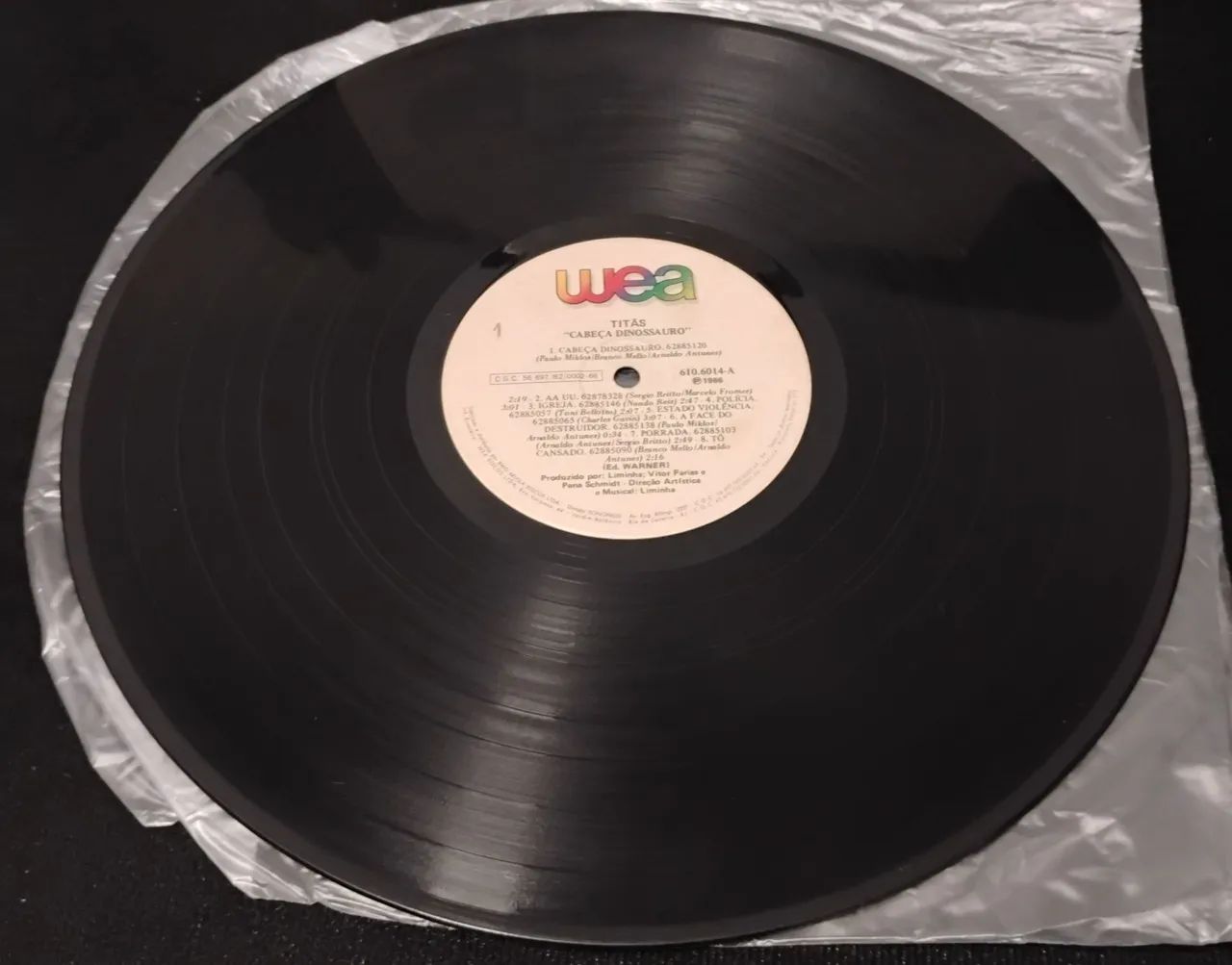 Vinil Titãs - Cabeça Dinossauro (Disco, LP) - Foto 4