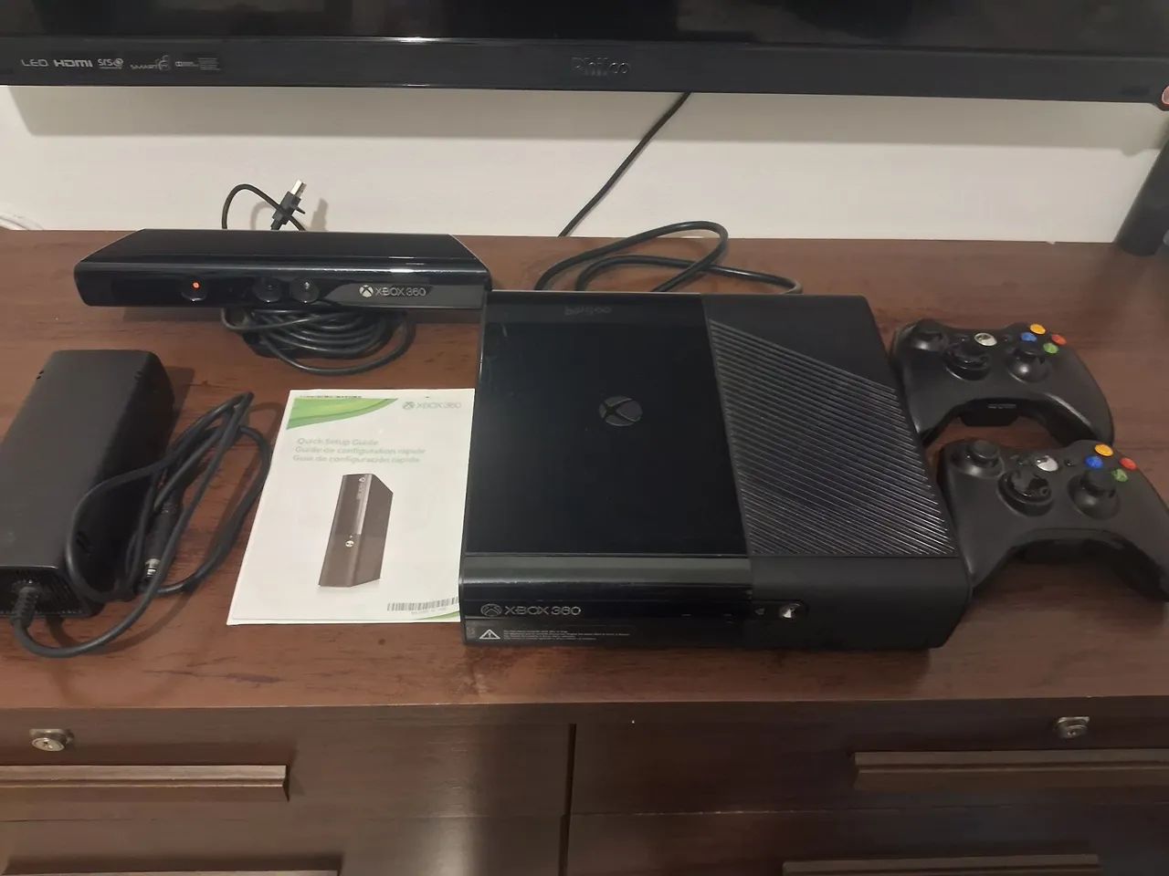 Console Xbox 360 Destravado + Kinect
