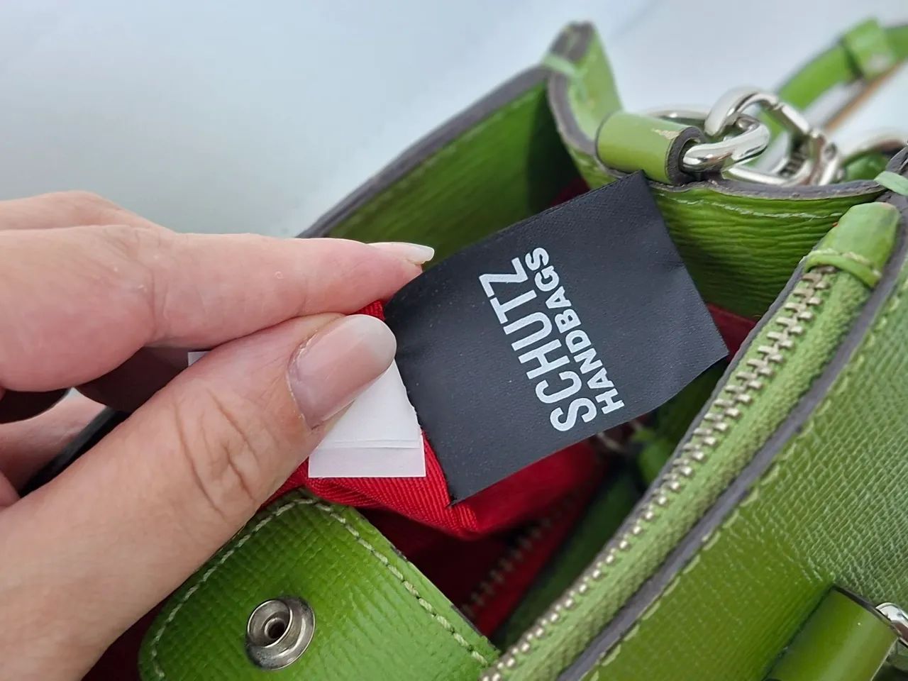 Bolsa Lorena verde Schutz  - Foto 4