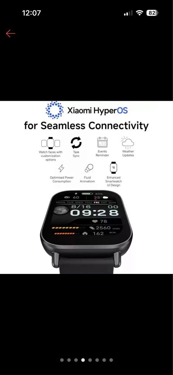 Smart Watch redmi 5 active original lacrado 