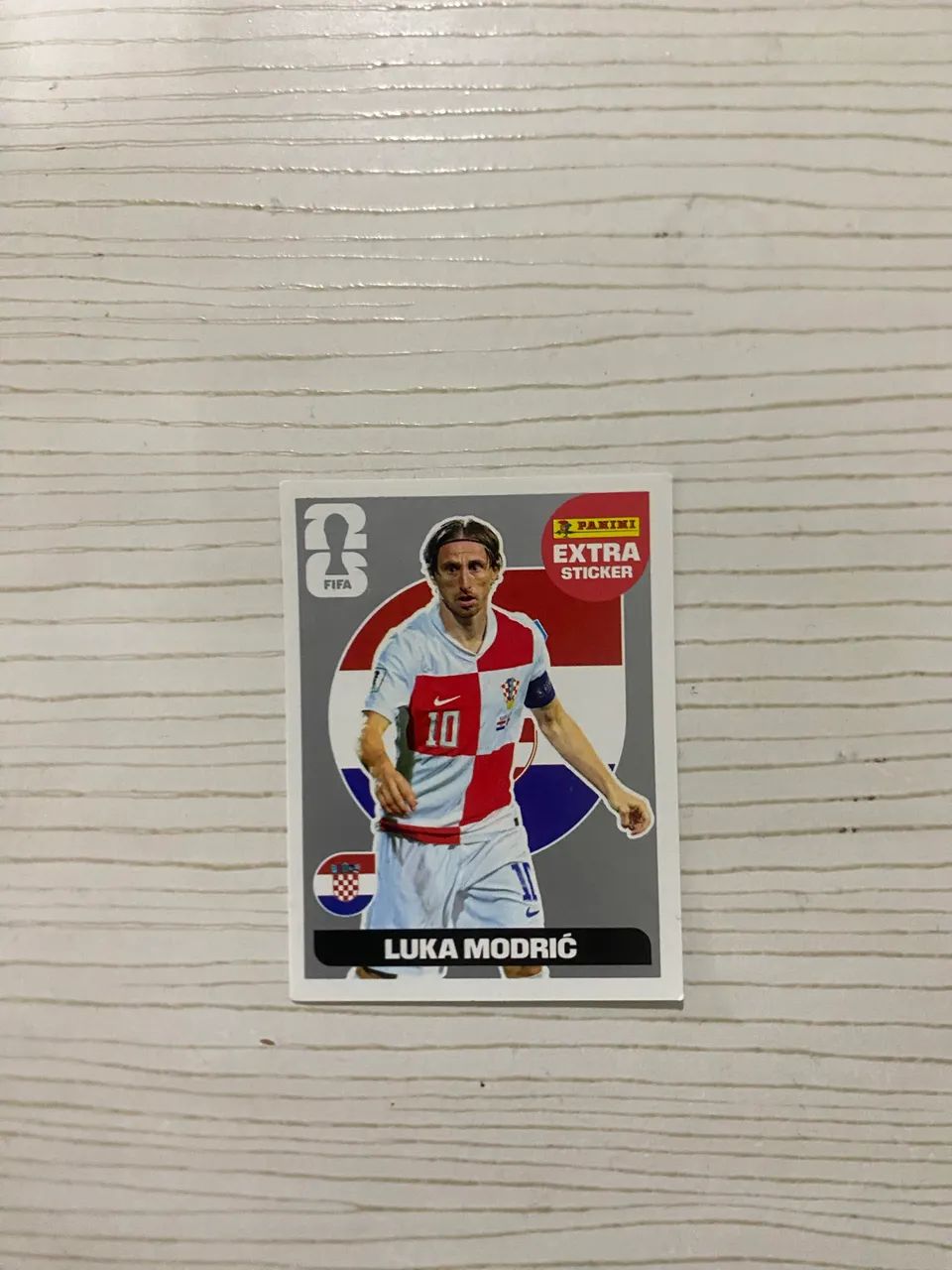 Figurinha Legend Modric Prata