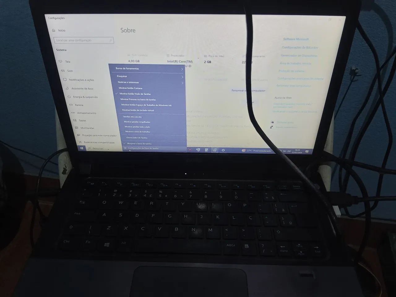 Notebook i7 troco em Xbox  - Foto 2