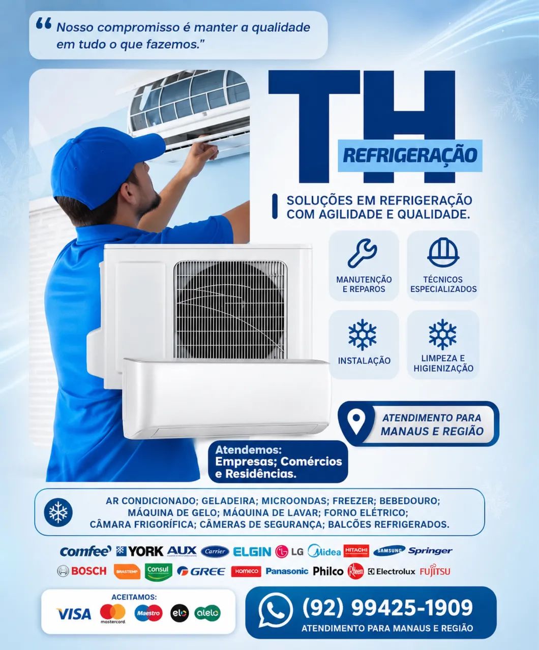 Serviços de Refrigeração, Ar Condicionado, Geladeira  - Foto 2