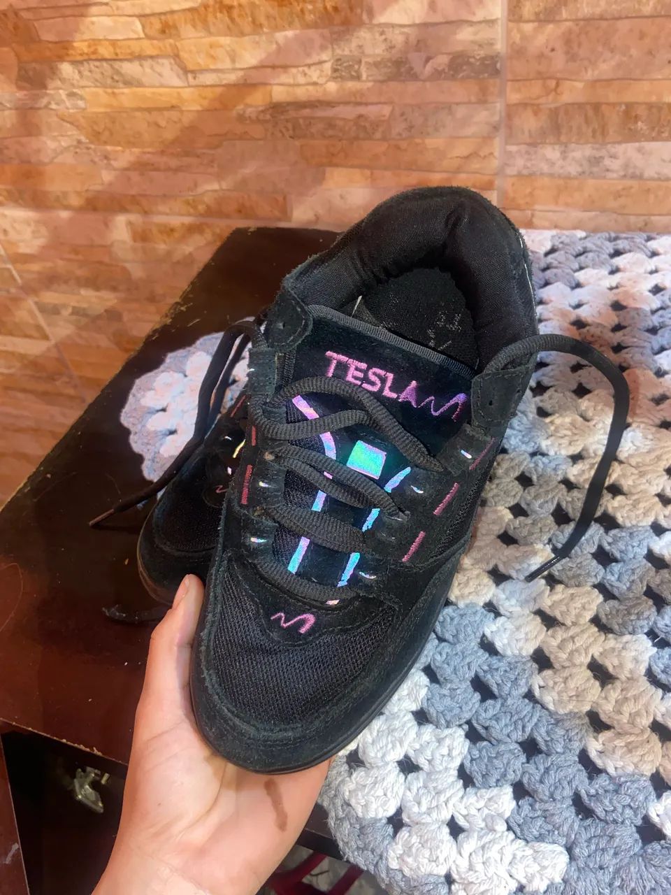 VENDE-SE TÊNIS TESLA - Foto 4