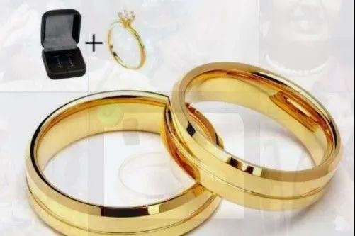 Alianças 4mm Tungstênio+ Anel Garantia 