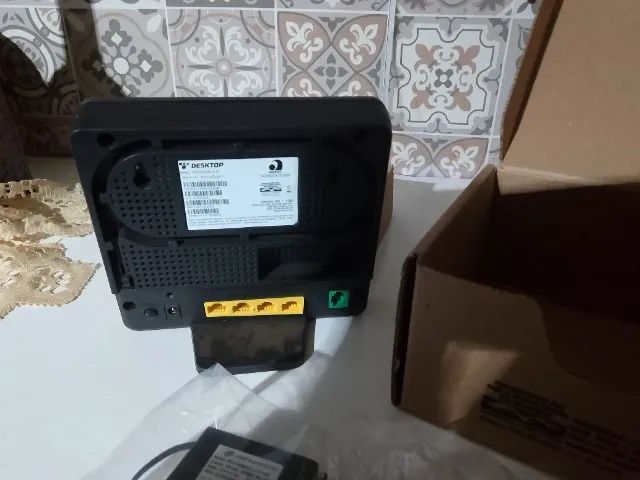 2 Roteadores Arcadyan Desktop + Acessórios - Prontos pra Usar! - Foto 6