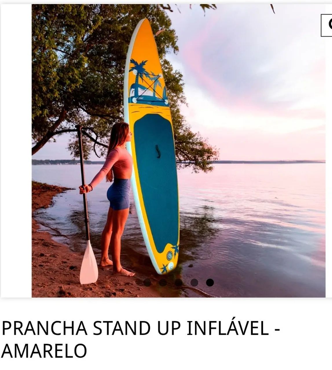 Vendo prancha stand UP inflável nova nunca usada. - Foto 3