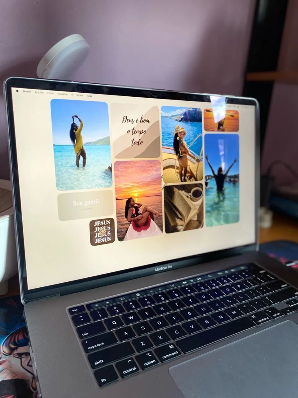 MacBook Pro 2019 Touch Bar. Armazenamento: 16/512 Polegadas: 16: Intel Core i7  Pro  - Foto 3