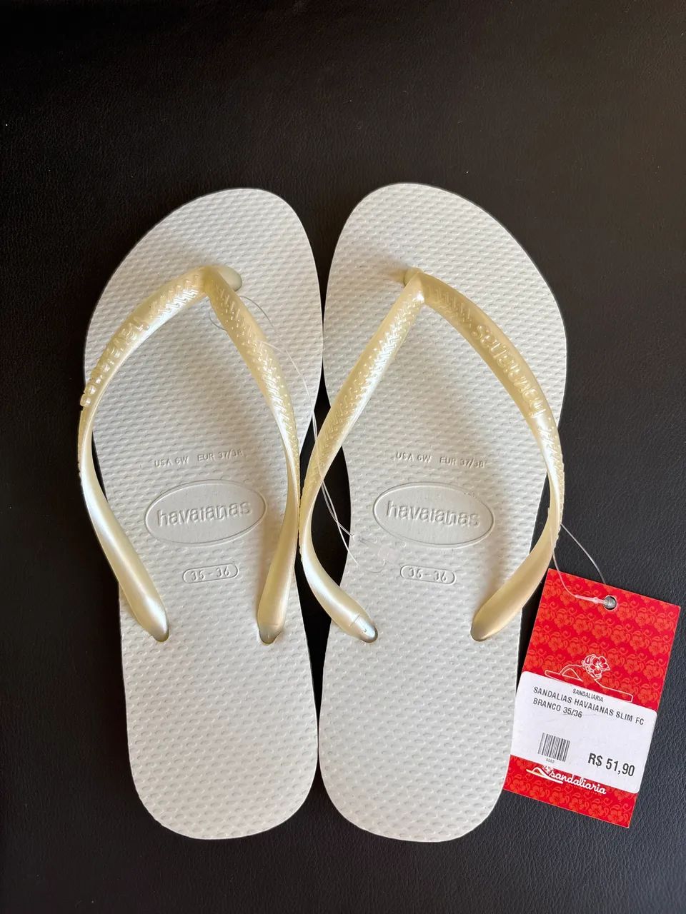 2 CHINELOS HAVAIANAS 35