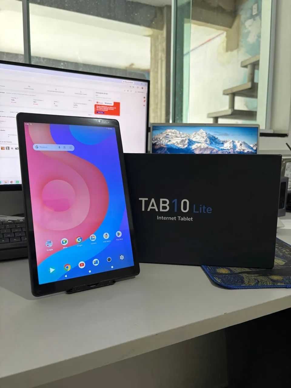 Tablet de 10 Polegadas 32GB Cinza | NOVO + GARANTIA