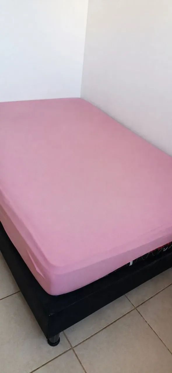 Cama box + colchão casal