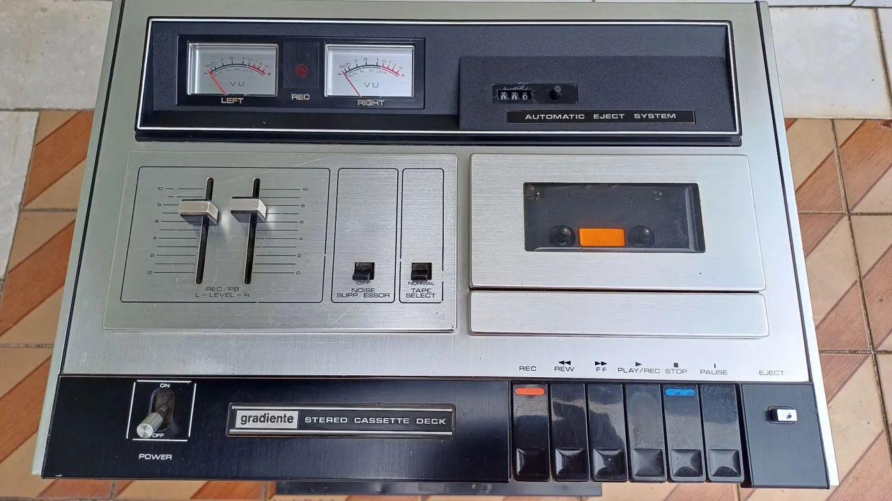 7410 - Tape Deck Gradiente CD1666 - Funcionando - Foto 2