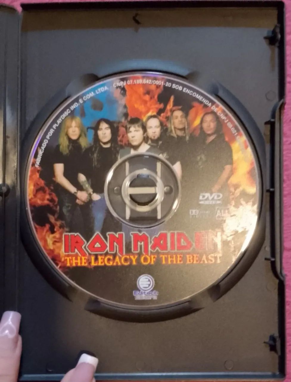 Dvd Iron Maiden The legacy of The beast  - Foto 2