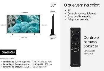 Tv Smart Samsung 50 Polegadas QLED - Foto 3