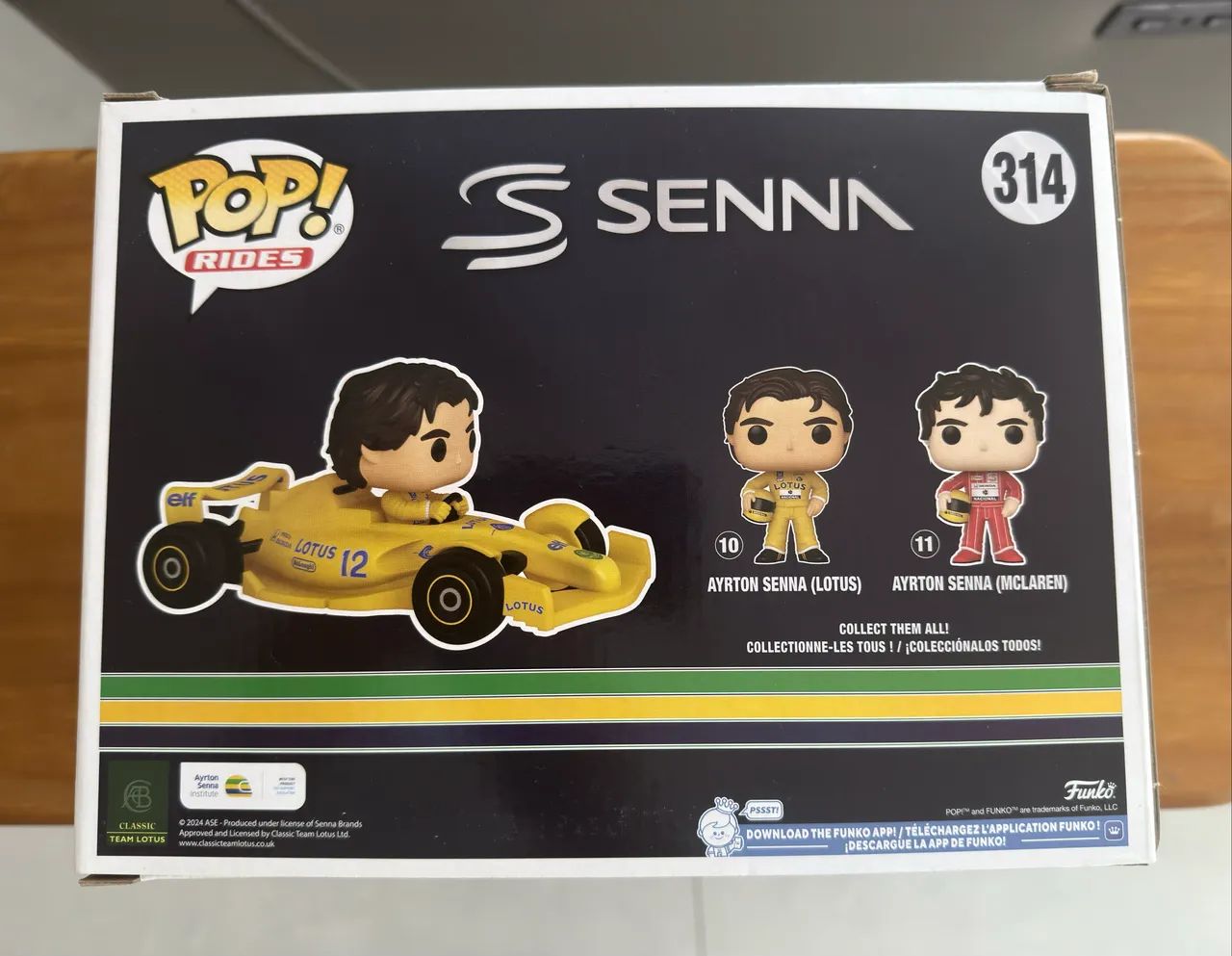 Funko POP Ayrton Senna Lotus ORIGINAL - Foto 3