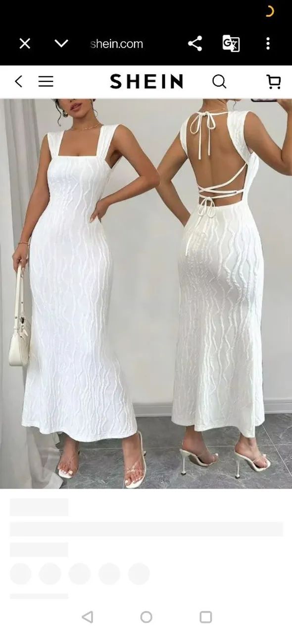 vestidos branco pp