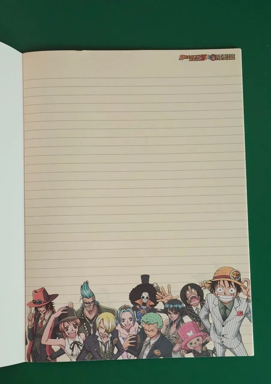 Cadernos Dragon Ball One Piece x7 - Foto 2