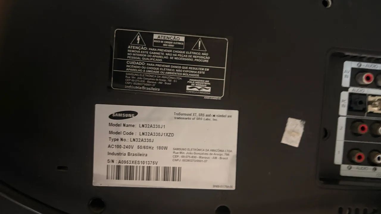 Televisão LCD 32 polegadas da Samsung   - Foto 3