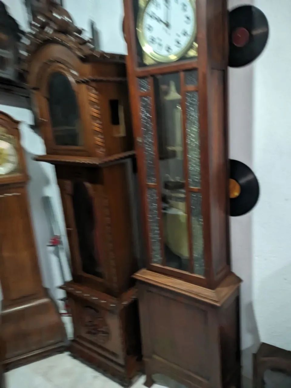 Relógio antigo pedestal Francês centenário  - Foto 2