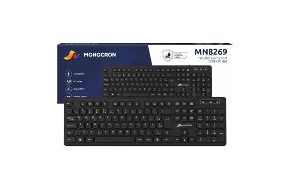 TECLADO OFFICE  | ABNT-2 - MONOCRON - Foto 2