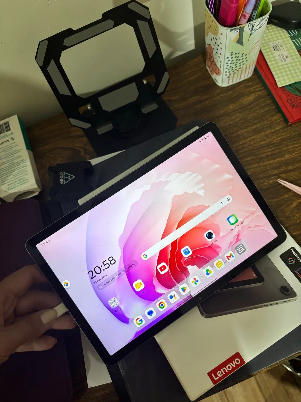 Tablet Lenovo tab 10.1 com capa - Foto 4