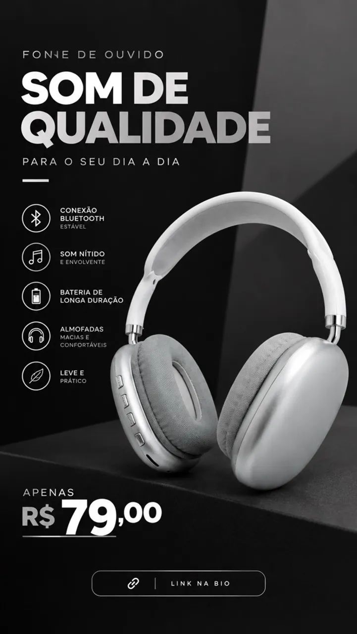 Fone de ouvido 