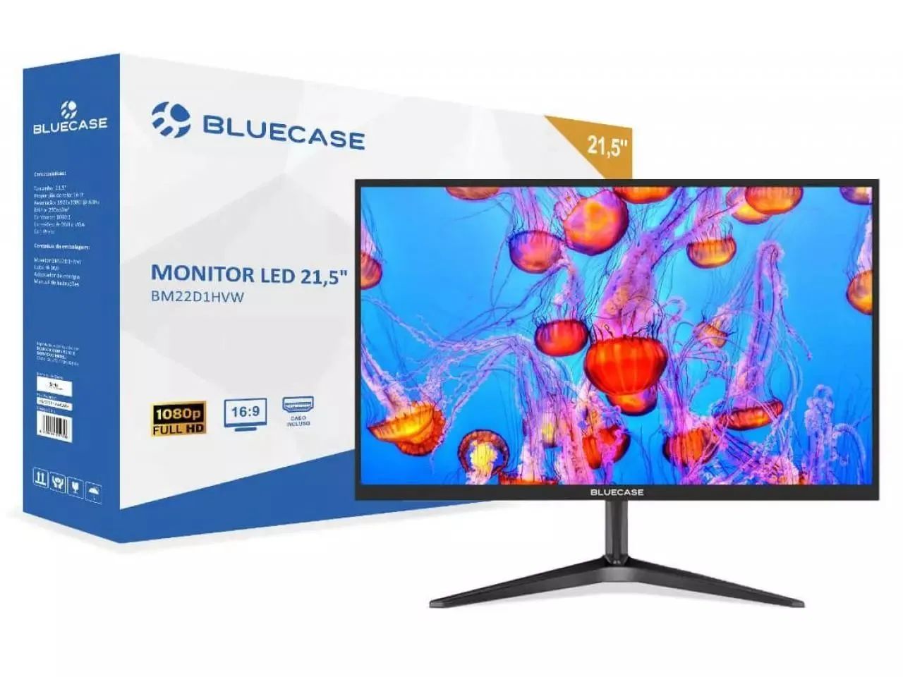 Monitor Bluecase 21,5 polegadas 