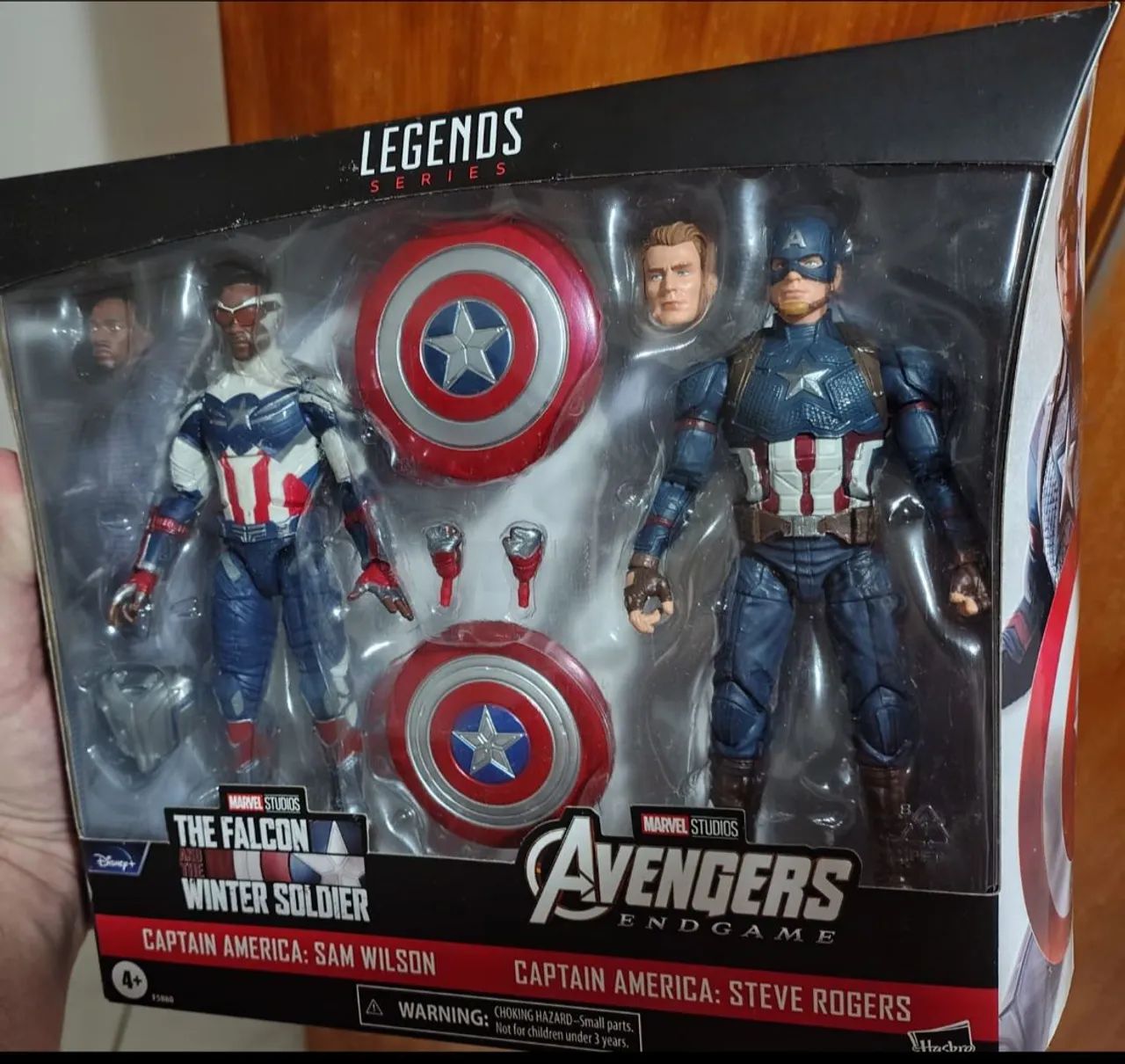 Marvel Legends Capitão América Pack Lacrado