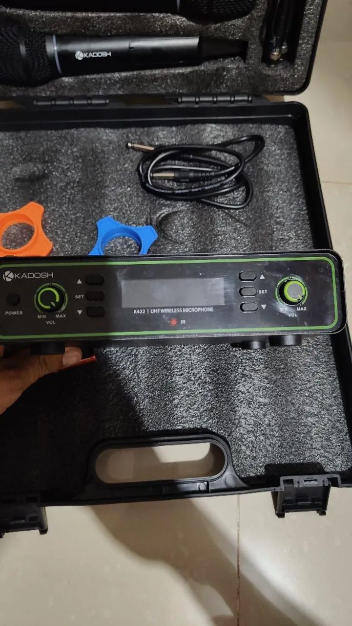 Vendo microfone sem fio kadosh