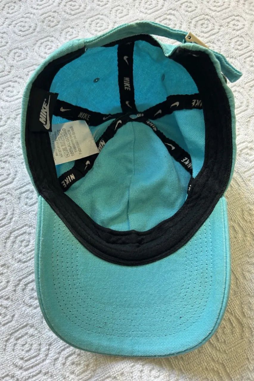 BONÉ NIKE SB ABA CURVA ALGODÃO AZUL CLARO - Foto 3