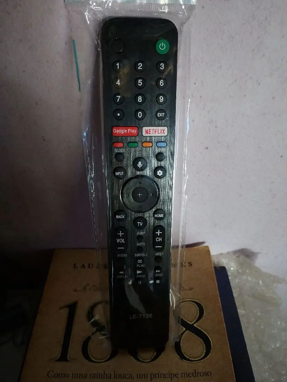 Controle Remoto para TV - Sony LED Com Google Play/Netflix  - Foto 3