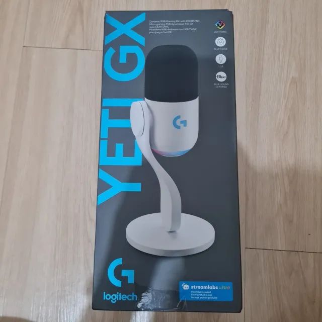 Microfone Logitech G Yeti GX | Apenas 3 meses de uso - Foto 3
