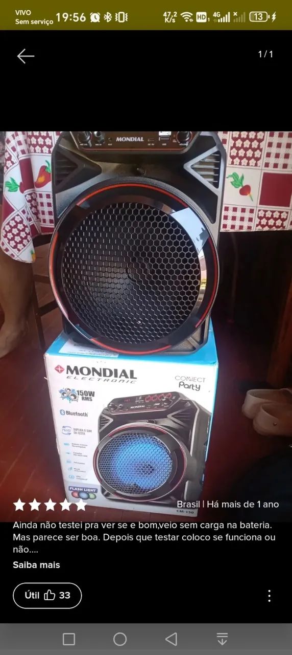 Caixa de som bluetooth - Foto 3