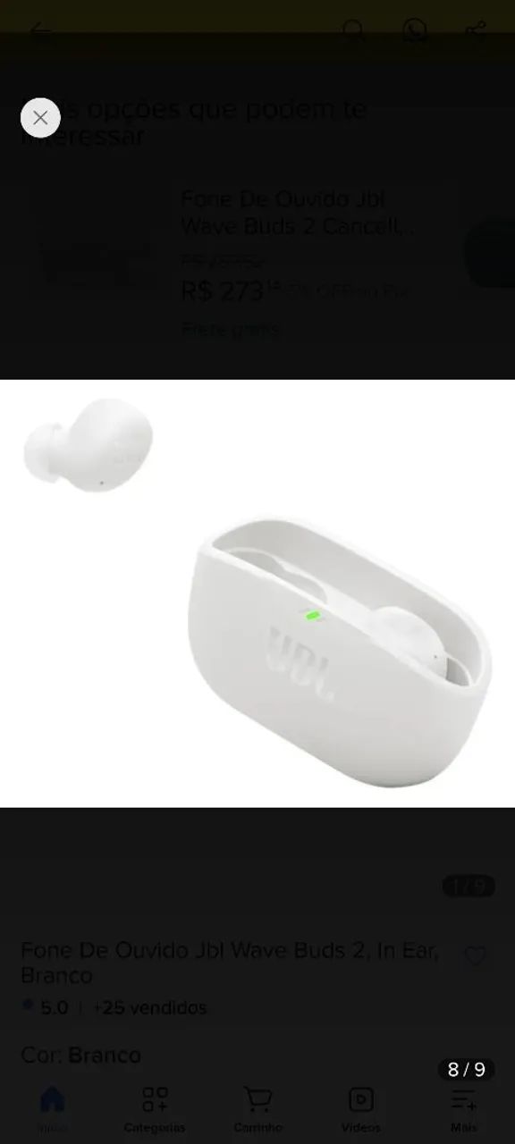 Fone de ouvido jbl original  - Foto 6