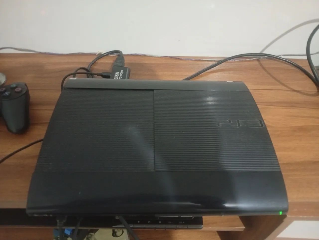 Vendo Playstation 3 super slim desbloqueado - Foto 3