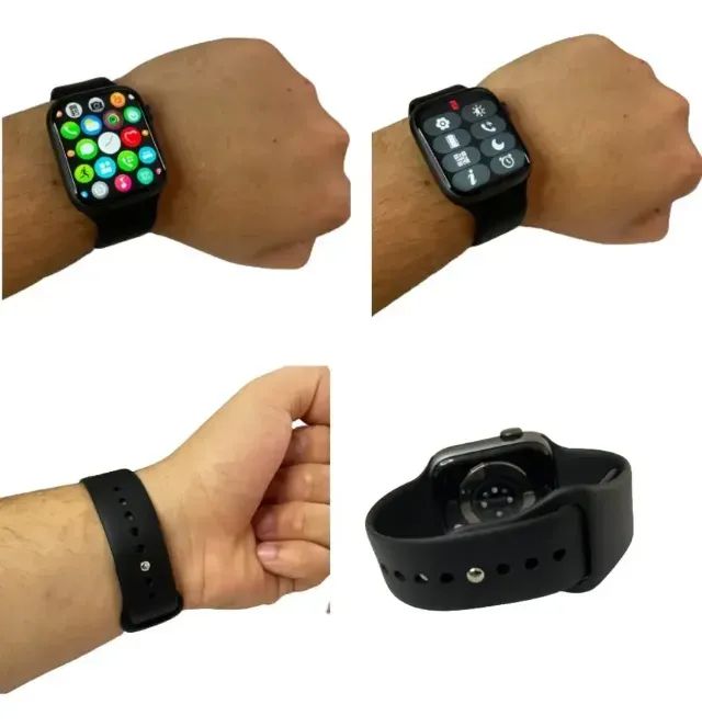 Smartwatch W28 Pro Série 8 Watch 8 45mm Original Com Chamada Bluetooth e NFC ATUALIZADO!!! - Foto 3