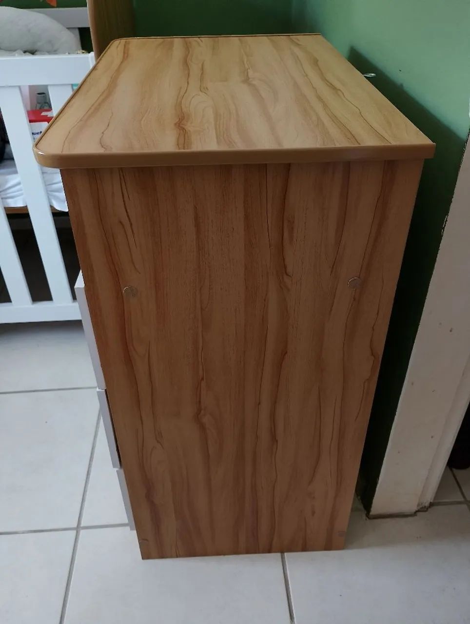 Berço+ cômoda+ guarda roupa quarto completo  - Foto 4