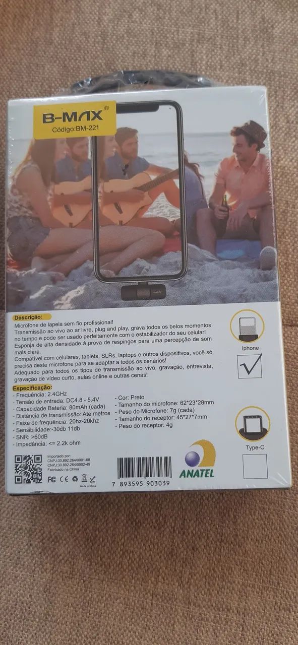 Microfone da lapela profissional duplo - Foto 2