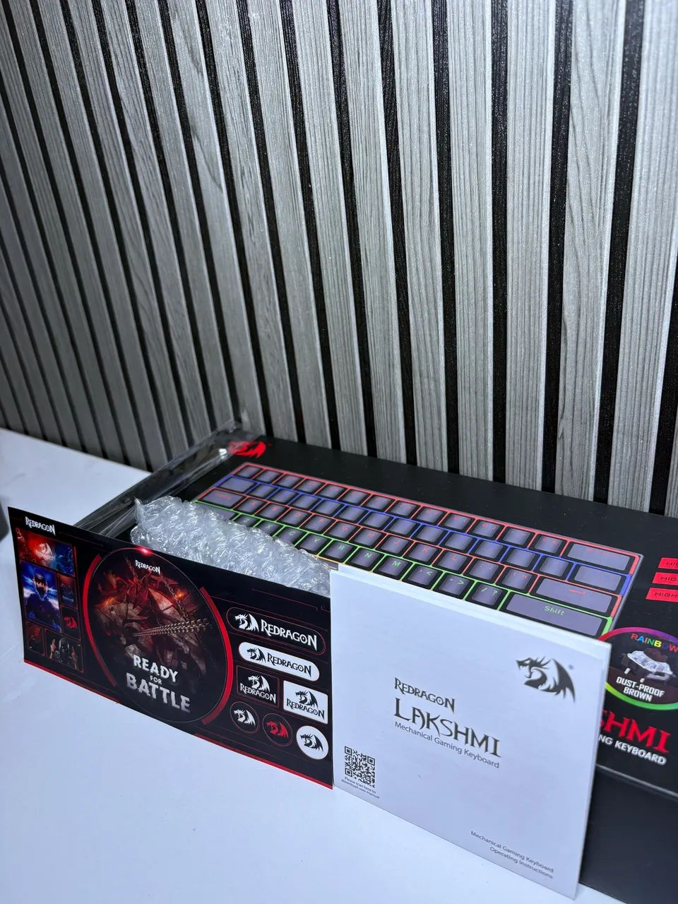 ? KIT GAMER REDRAGON - MOUSE + TECLADO - Foto 3