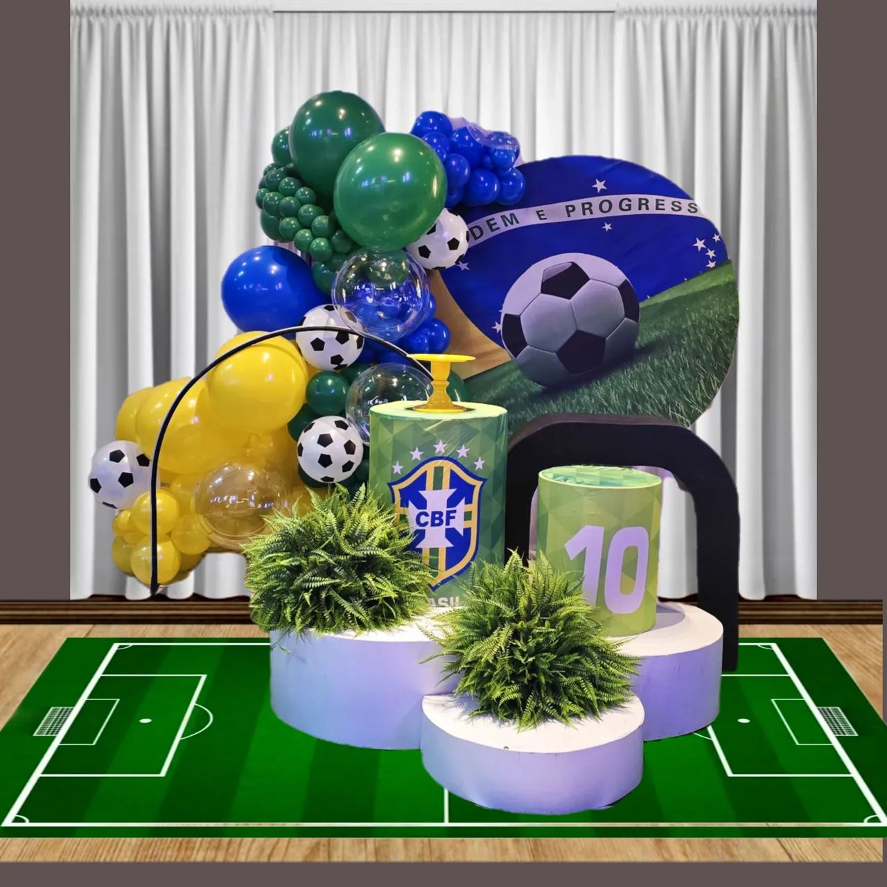 Decoração da seleção 