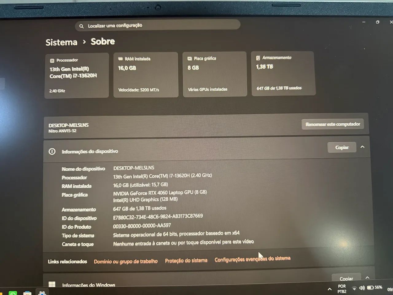 ACER NITRO V15  - Foto 2