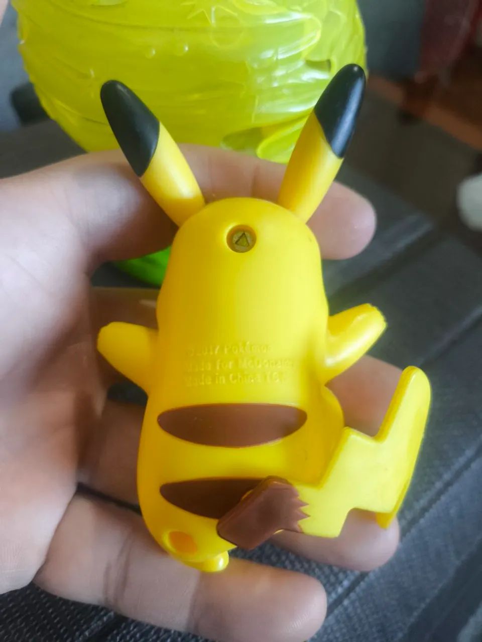 Boneco Mc Donalds Pokemon Pikachu 2017 Effect Giratório (Usado) - Foto 4