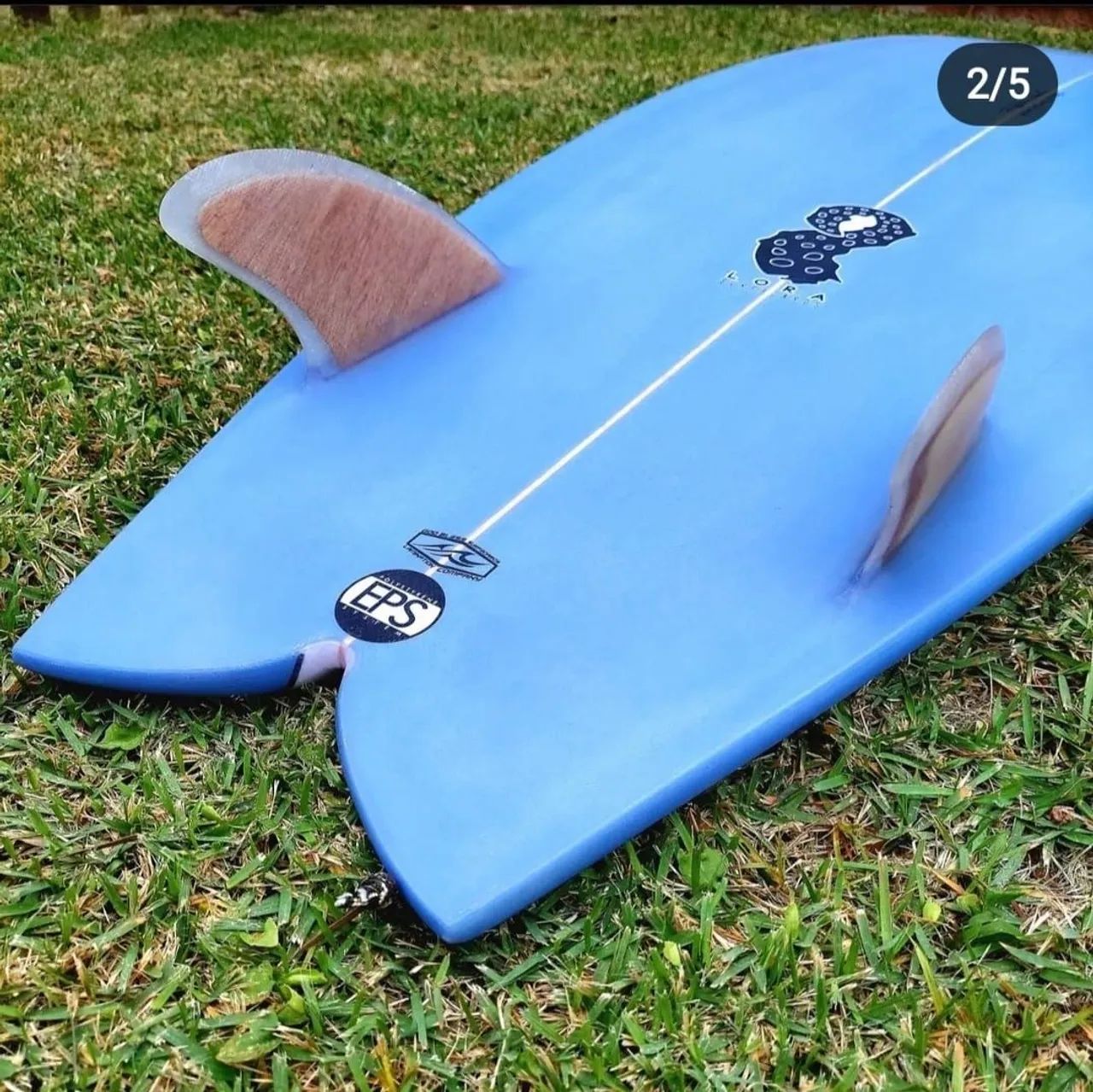Prancha de Surf Fish Twin Tetro - Shape Lora - Foto 2