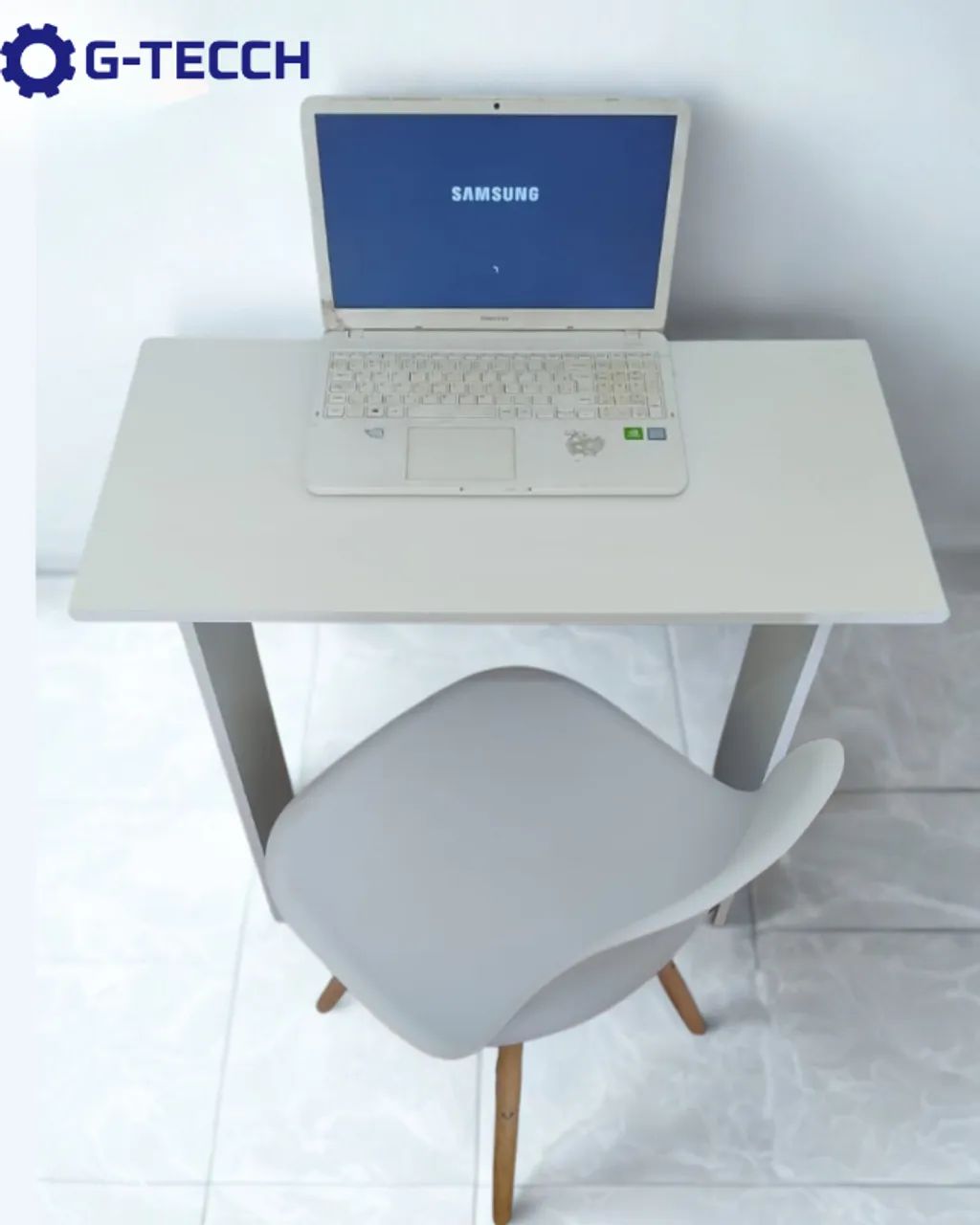 Mesa para Notebook NOVA 100% MDF Escrivaninha Multiuso de Estudo Escritório Computador