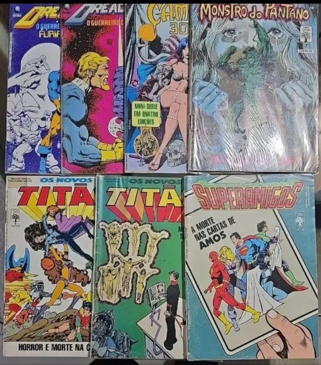 Lote de 7  hqs antigas variadas
