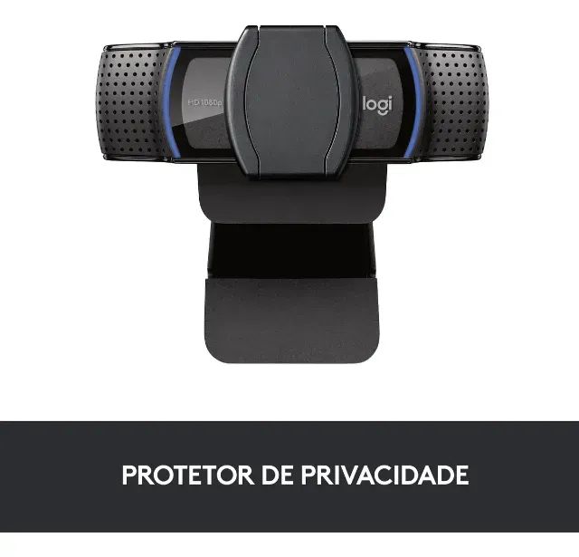 WEBCAM LOGITECH C920E - FULL HD ORIGINAL (3und) - Foto 4