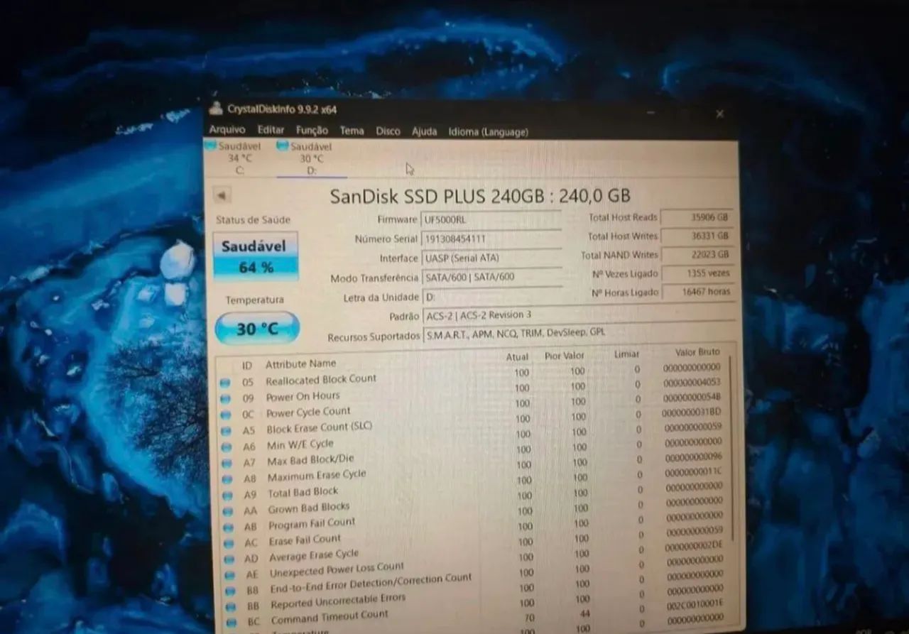 2 SSD 240GB sata SanDisk  - Foto 4