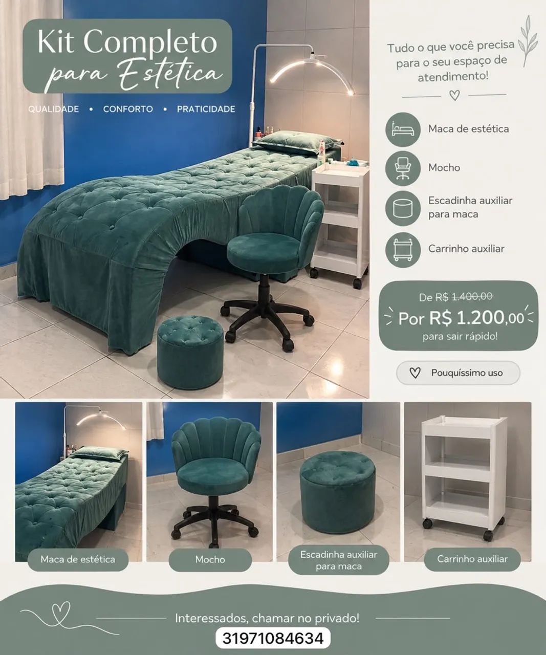 VENDE-SE MACA KIT COMPLETO