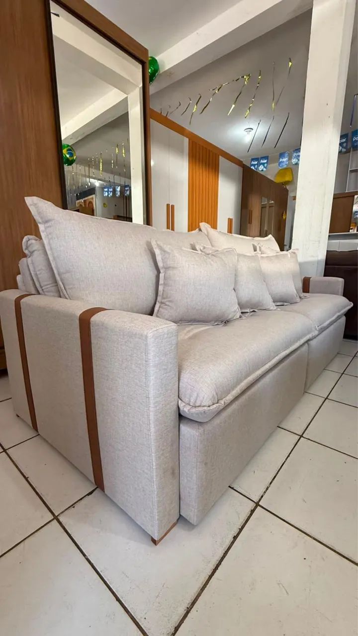 SOFÁ CAMA 2.30M EM PROMOÇÃO  - Foto 2